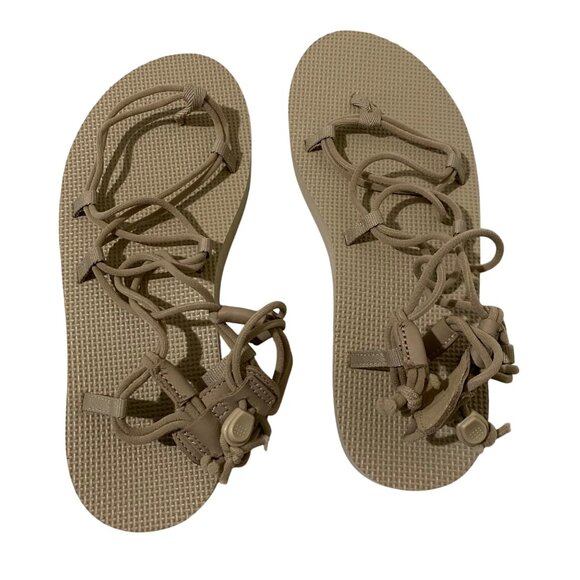 Teva Platform Gladiator Midform Infinity Womens Sandal Size 9 Cruise Wear Beachy - Picture 5 of 6